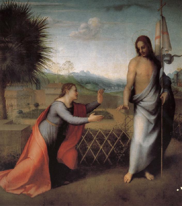 Andrea del Sarto The resurrection of Jesus and Mary meet map France oil painting art